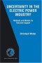 Uncertainty in the Electric Power Industry: Methods and Models for Decision Support