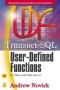 Transact-SQL Server User Defined Functions