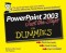 Powerpoint 2003 Just The Steps For Dummies