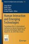 Human Interaction and Emerging Technologies: Proceedings of the 1st International Conference on Human Interaction and Emerging Technologies (IHIET ... in Intelligent Systems and Computing)