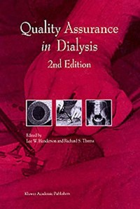 Quality Assurance in Dialysis (Developments in Nephrology)