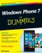 Windows Phone 7 For Dummies (Lifestyles Paperback)