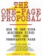 The One-Page Proposal: How to Get Your Business Pitch onto One Persuasive Page