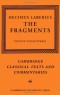 Decimus Laberius: The Fragments (Cambridge Classical Texts and Commentaries)