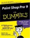 Paint Shop Pro 9 For Dummies (Computer/Tech)