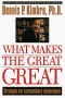 What Makes Great Great